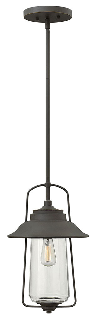 OUTDOOR BELDEN PLACE Hanging Lantern Outdoor Light Fixture l Hanging Hinkley Oil Rubbed Bronze 10.0x10.0x16.5 