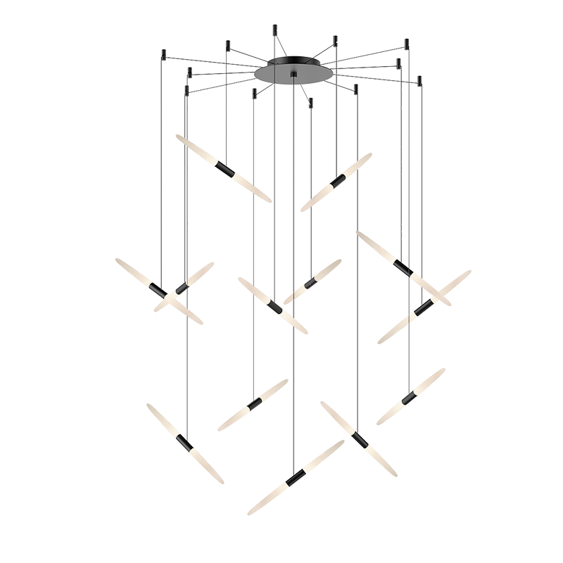 Sonneman 13-Light Swag LED Pendant