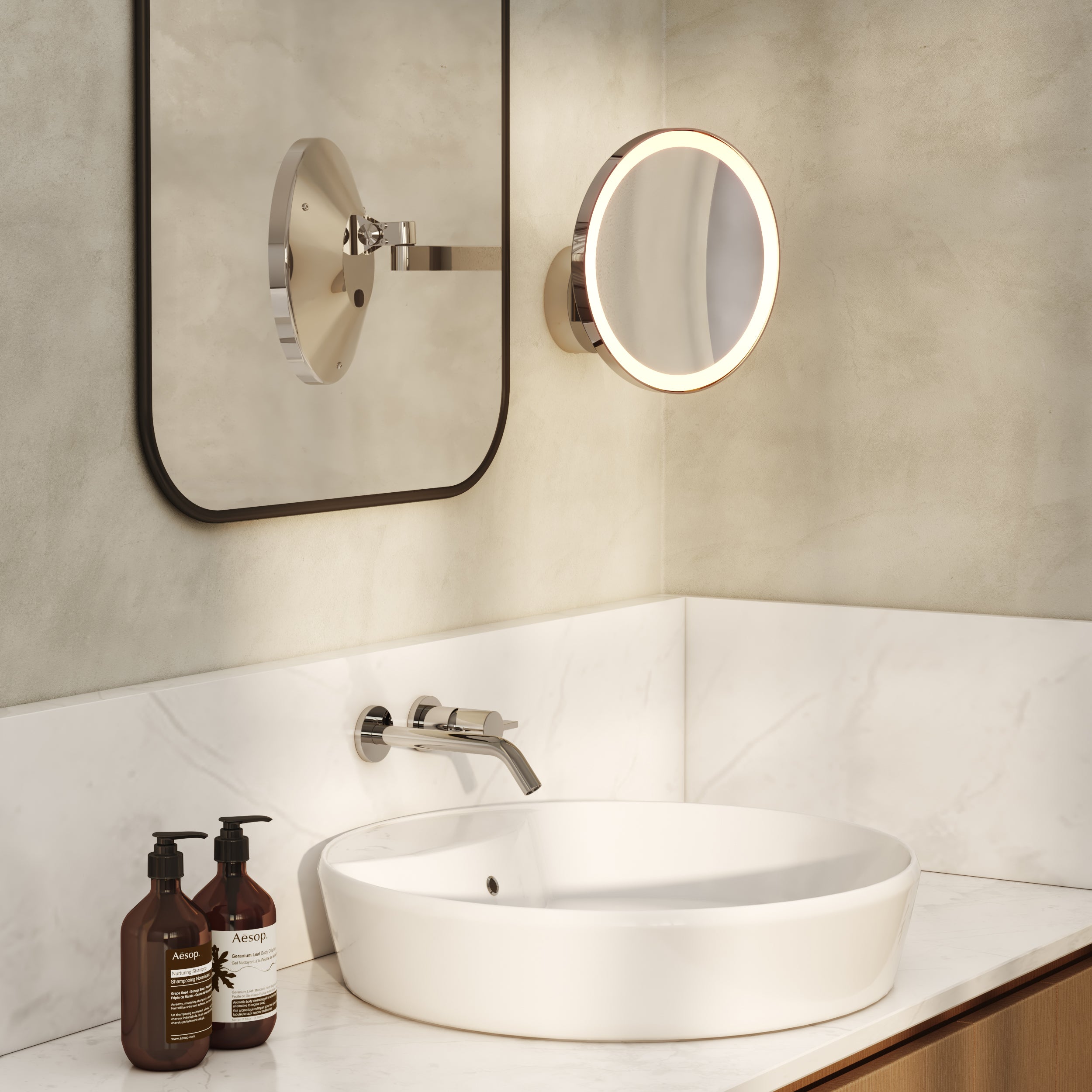 Astro Lighting Nagoya LED Vanity Mirrors Astro Lighting   