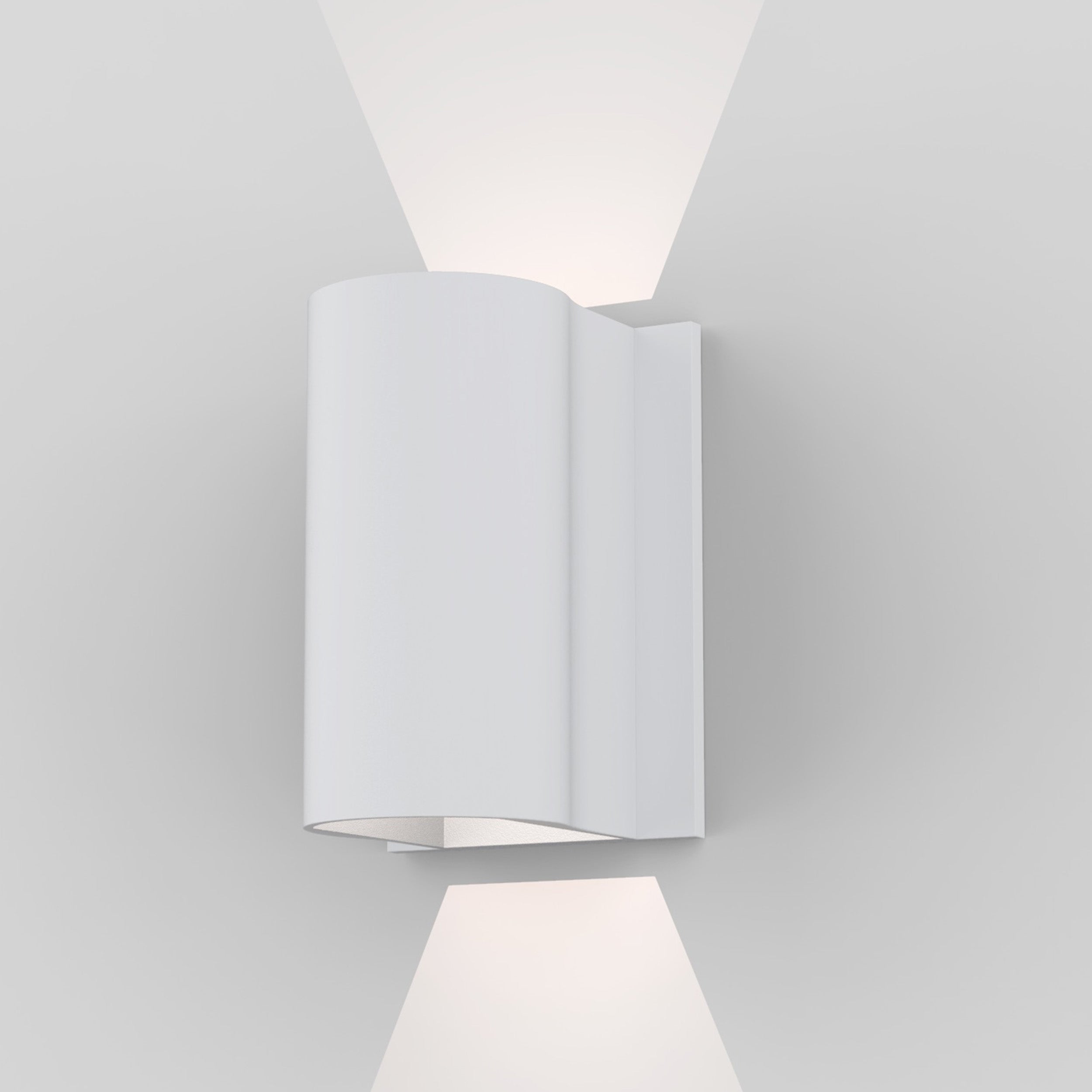 Astro Lighting Dunbar Wall Sconces Astro Lighting 4.17x4.33x6.3 Textured White Yes (Integral), High Power LED