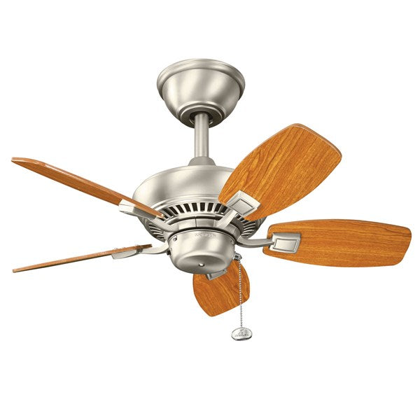 Kichler 30 Inch Canfield Fan 300103 Indoor Ceiling Fans Kichler Brushed Nickel  