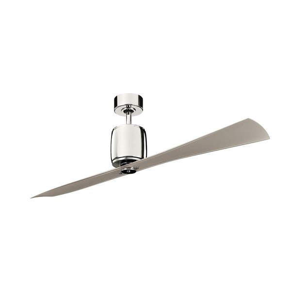 Kichler 60 Inch Ferron Fan 300160 Indoor Ceiling Fans Kichler Polished Nickel  