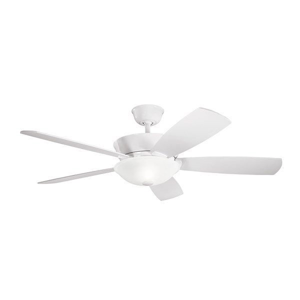 Kichler 54 Inch Skye LED 300251 Ceiling Fan Kichler White  