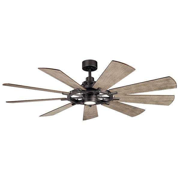 Kichler 65 Inch Gentry Fan LED 300265 Indoor Ceiling Fans Kichler Anvil Iron  