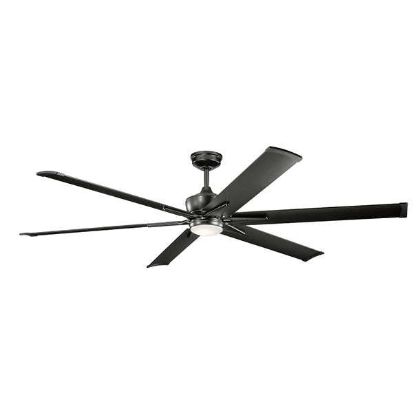 Kichler 80 Inch Szeplo II Fan LED 300301 Indoor Ceiling Fans Kichler Satin Black  