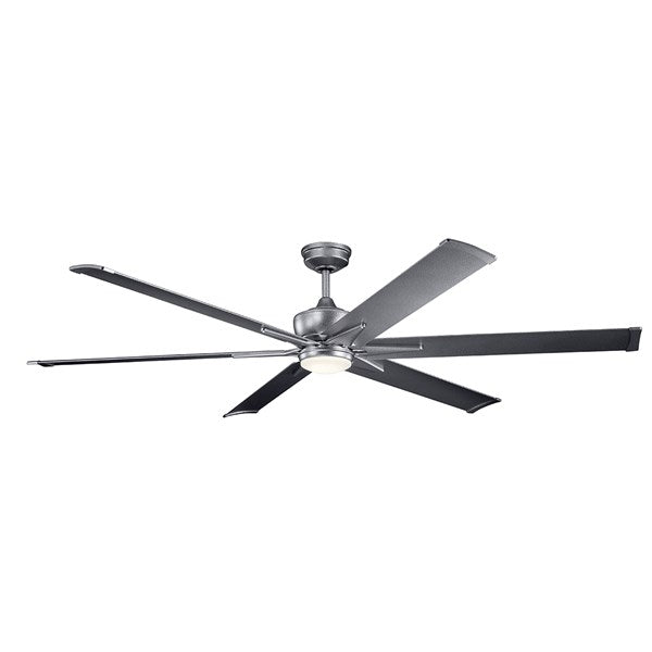 Kichler 80 Inch Szeplo II Fan LED 300301 Indoor Ceiling Fans Kichler Weathered Steel Powder Coat  