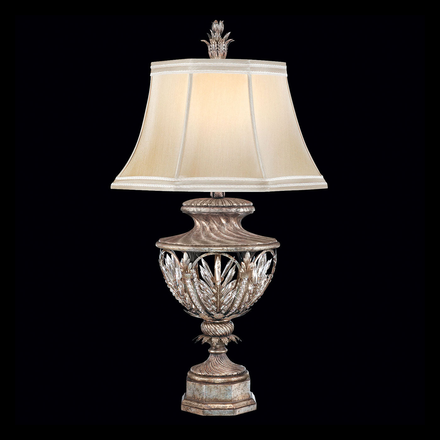 Fine Art Winter Palace 37" Table Lamp Table Lamps Fine Art Handcrafted Lighting Silver  