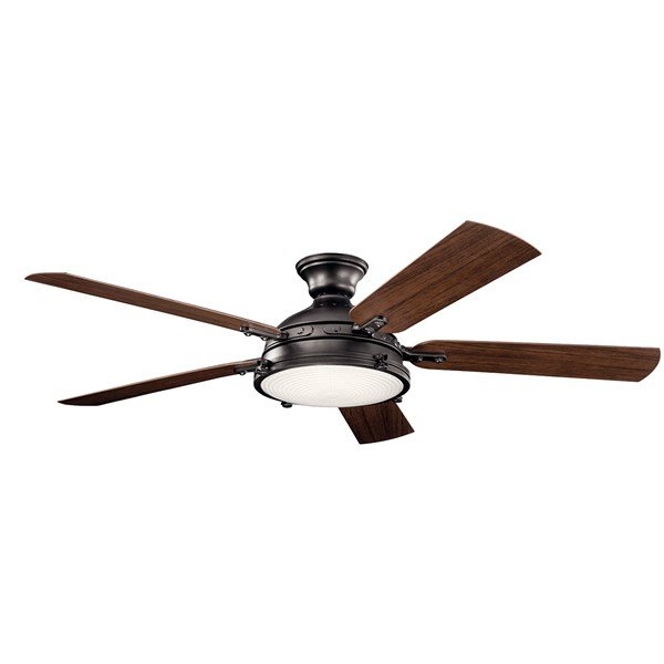 Kichler 60 Inch Hatteras Bay Fan LED 310017 Indoor Ceiling Fans Kichler   