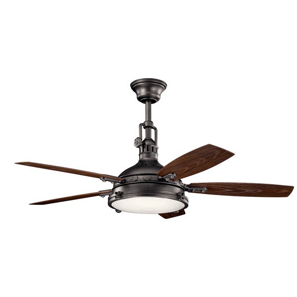 Kichler 52 Inch Hatteras Bay Fan LED 310018 Indoor Ceiling Fans Kichler   