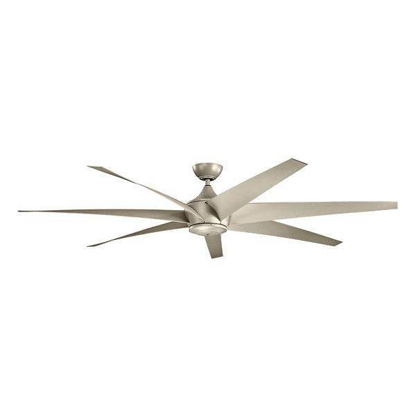 Kichler 80 Inch Lehr Fan 310115 Ceiling Fan Kichler Antique Satin Silver  