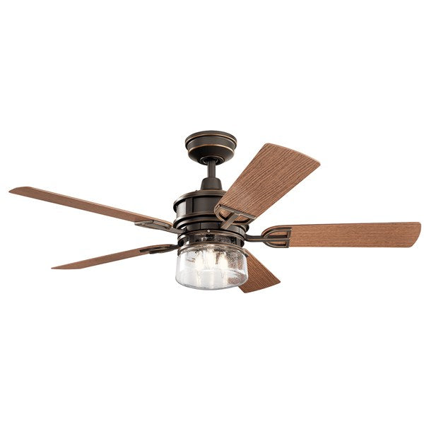 Kichler 52 Inch Lyndon Patio Fan LED 310239 Ceiling Fan Kichler   