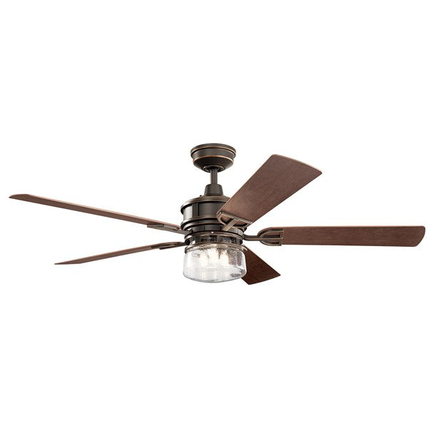 Kichler 60 Inch Lyndon Patio Fan LED 310240 Indoor Ceiling Fans Kichler   