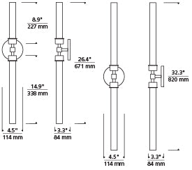 Tech Lighting Linger Wall/Bath