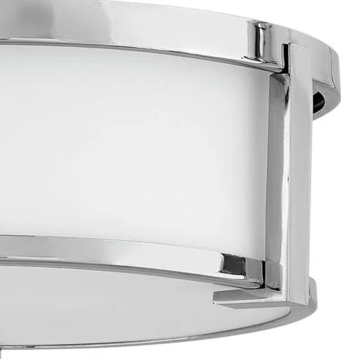 Hinkley Lowell Large Flush Mount 3243CM Flush Mount Ceiling Light Hinkley Chrome  