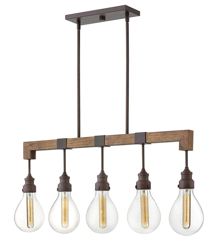 Hinkley CHANDELIER DENTON 3266 Linear Suspension Light Hinkley Steel  