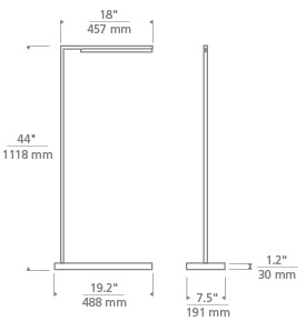 Tech Lighting Klee 43 Floor Lamp