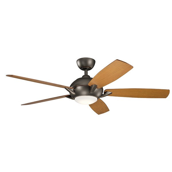 Kichler 54 Inch Geno Fan LED 330001 Ceiling Fan Kichler Olde Bronze  