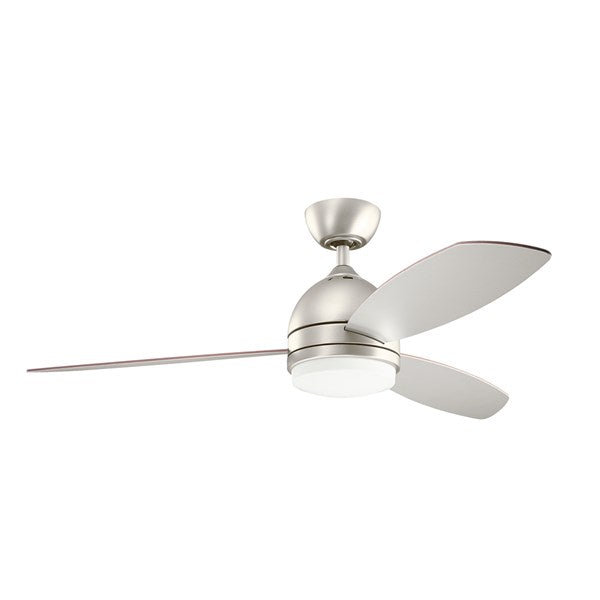 Kichler 52 Inch Vassar Fan LED 330002 Indoor Ceiling Fans Kichler Brushed Nickel  