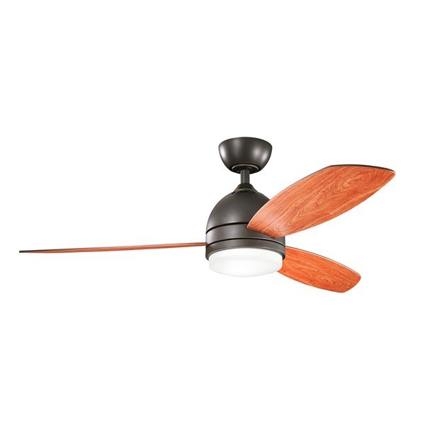 Kichler 52 Inch Vassar Fan LED 330002 Indoor Ceiling Fans Kichler Olde Bronze  