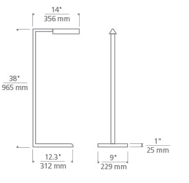 Tech Lighting Dessau 38 Floor Lamp