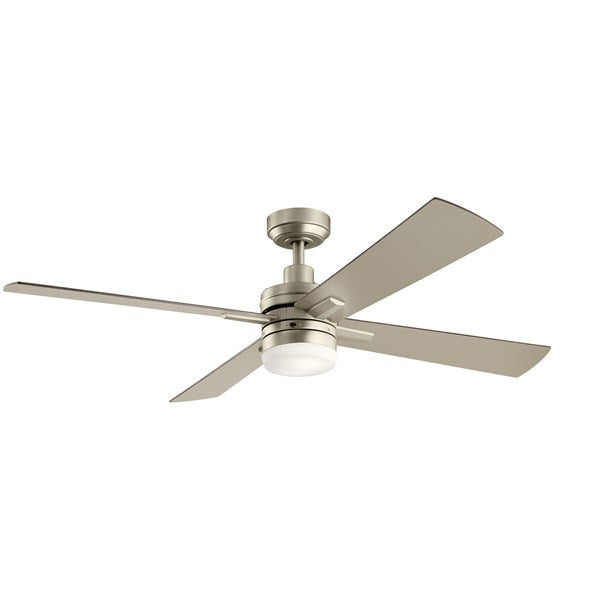 Kichler 52 Inch Lija Fan LED 330140 Ceiling Fan Kichler Brushed Nickel  