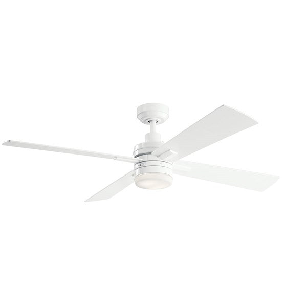 Kichler 52 Inch Lija Fan LED 330140 Ceiling Fan Kichler White  