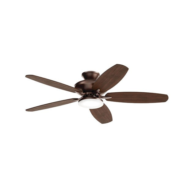 Kichler 52 Inch Renew Designer Fan LED 330163 Indoor Ceiling Fans Kichler Satin Natural Bronze  