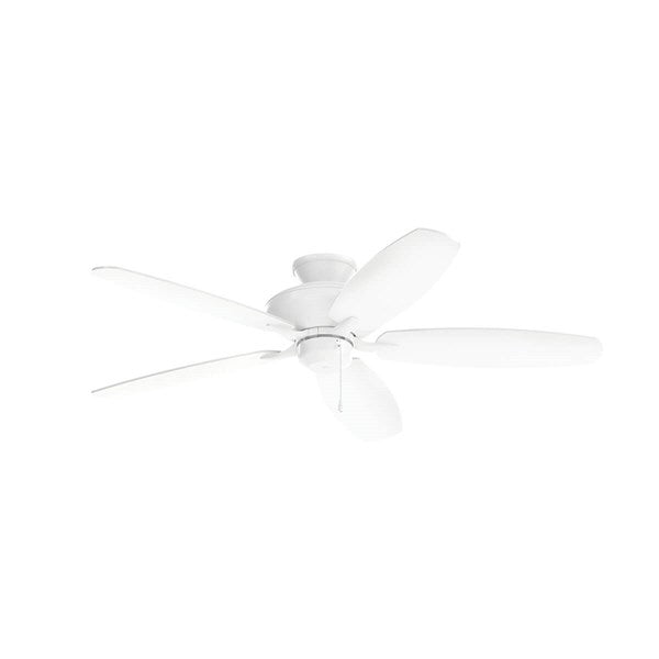 Kichler 52 Inch Renew Energy Star Fan 330164 Indoor Ceiling Fans Kichler Matte White  