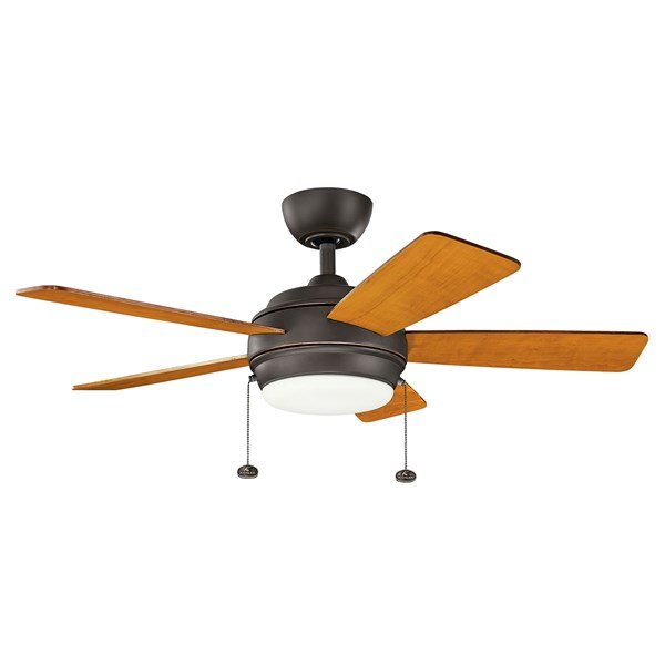 Kichler 42 Inch Starkk Fan LED 330171 Indoor Ceiling Fans Kichler Olde Bronze  