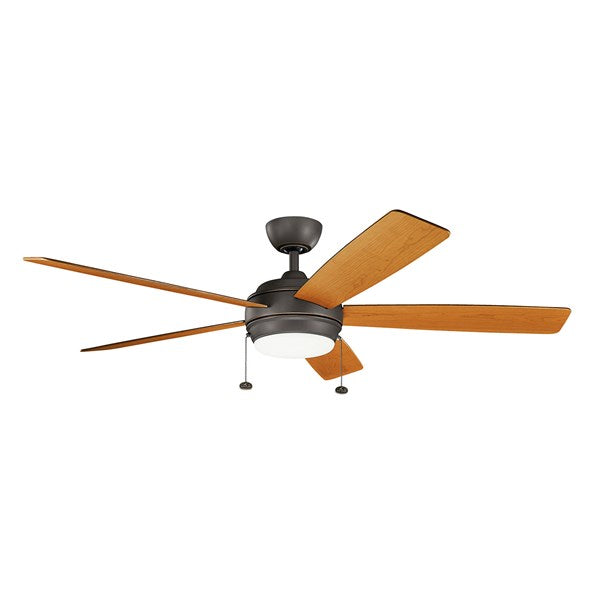 Kichler 60 Inch Starkk Fan LED 330180 Indoor Ceiling Fans Kichler Olde Bronze  