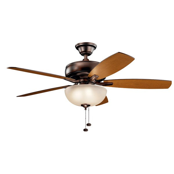 Kichler 52 Inch Terra Select Fan LED 330347 Indoor Ceiling Fans Kichler Oil Brushed Bronze  