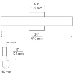 Tech Lighting Bau 24 Bath