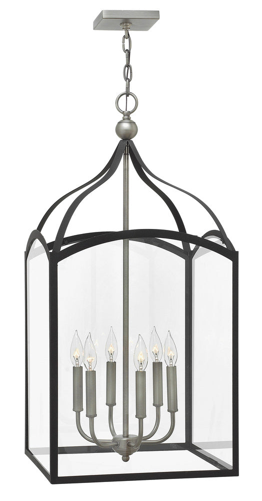 Hinkley Large Open Frame Clarendon 3414DZ Ceiling Lanterns Hinkley Gray  