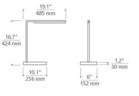 Tech Lighting Klee 18 Table Lamp