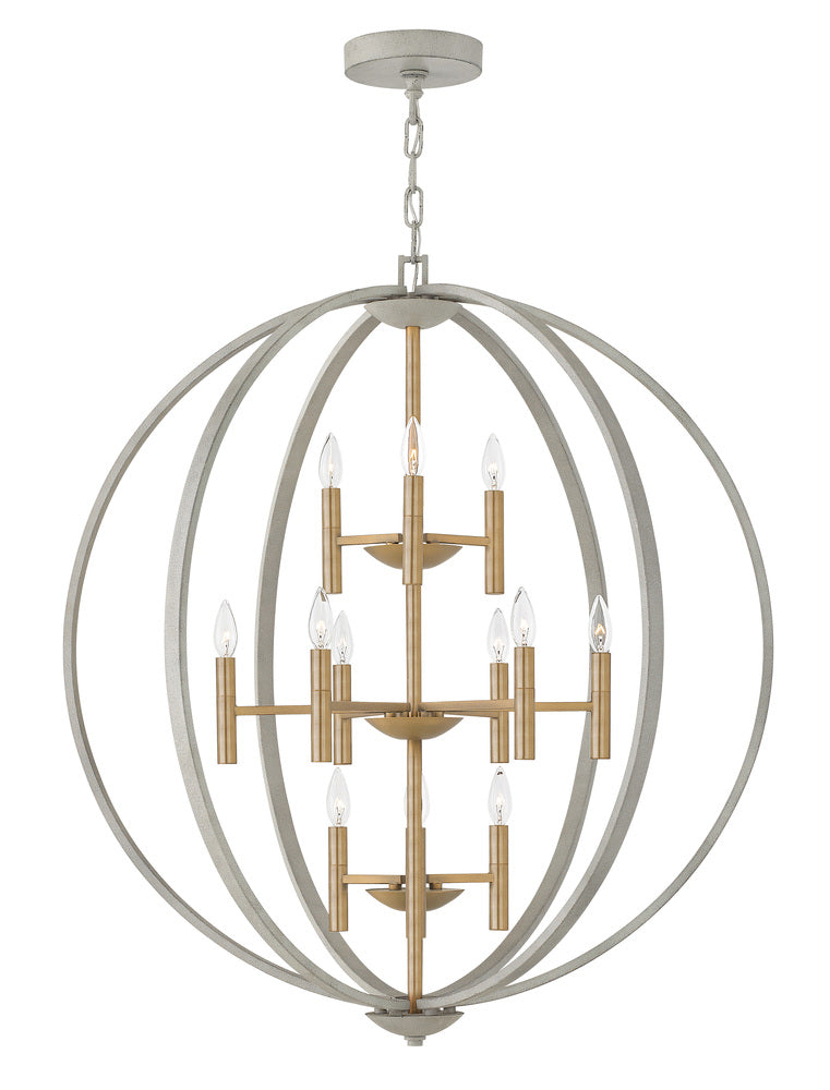 Hinkley FOYER EUCLID HL3469 Ceiling Lanterns Hinkley Steel  