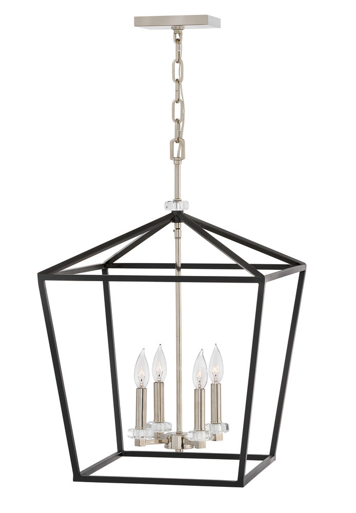 Hinkley CHANDELIER STINSON HL3536 Lantern Hinkley Black  