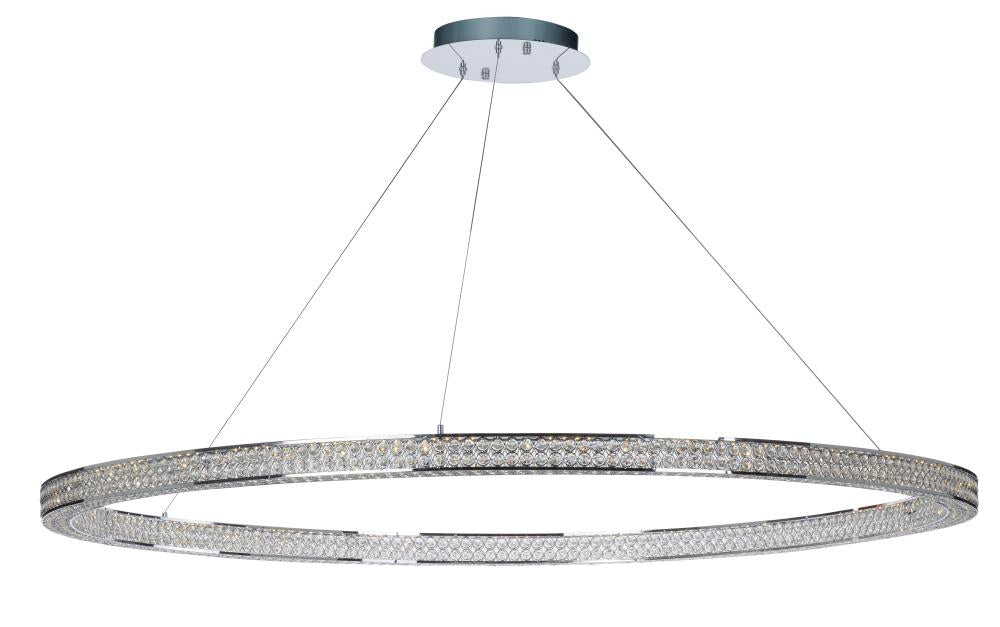 Maxim Eternity LED-Entry Foyer Pendant 39776 Pendant Maxim Chrome  