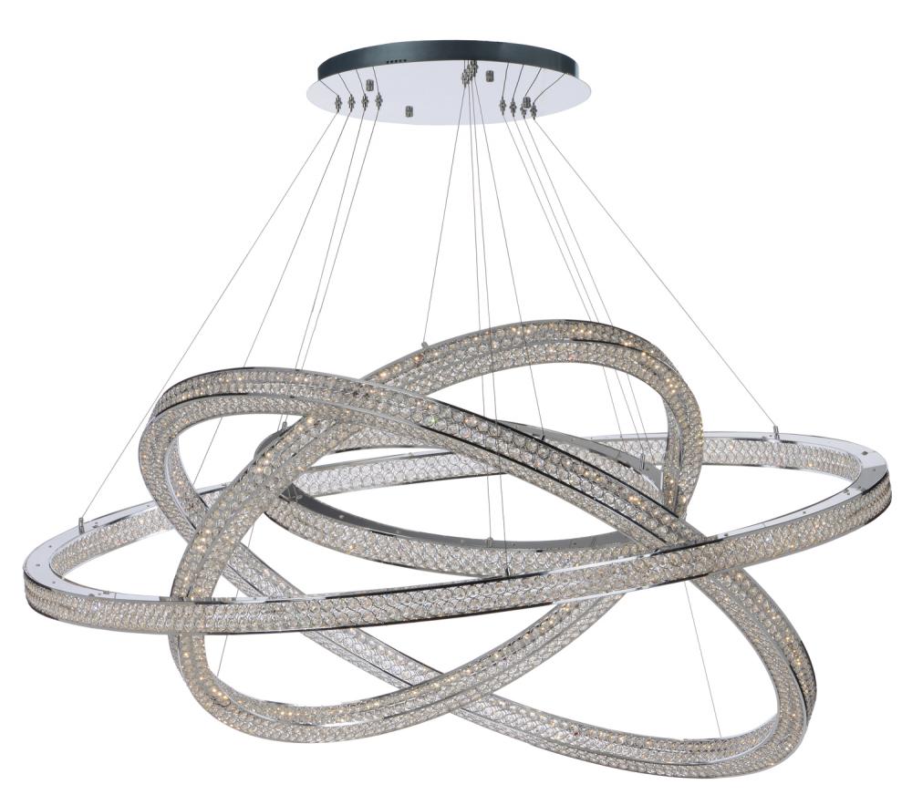 Maxim Eternity LED-Entry Foyer Pendant 39779 Pendant Maxim Chrome  