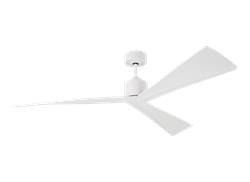 Monte Carlo 60" Adler Ceiling Fan 3ADR60 Indoor Ceiling Fans Monte Carlo Matte White  