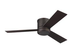 Monte Carlo 56" Clarity Flush Mount Ceiling Fan 3CLMR56 Ceiling Hugger Fans Monte Carlo   