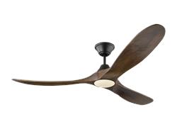 Monte Carlo 60" Maverick LED Ceiling Fan 3MAVR60 LED