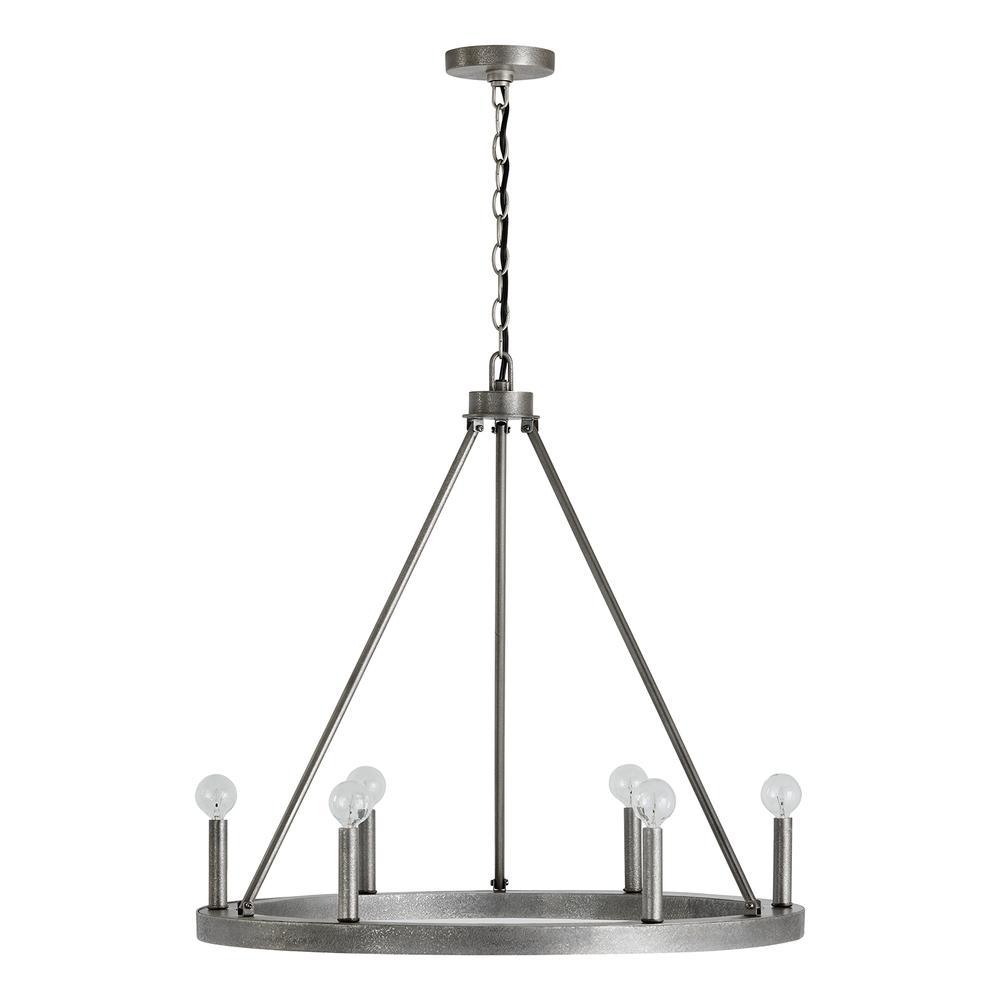 Capital 6 Light Chandelier 440061