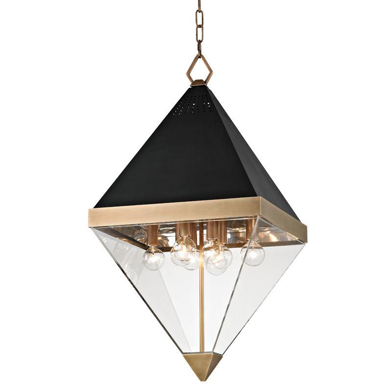 Hudson Valley 8 LIGHT PENDANT 4515 Pendant Hudson Valley Lighting Brass  