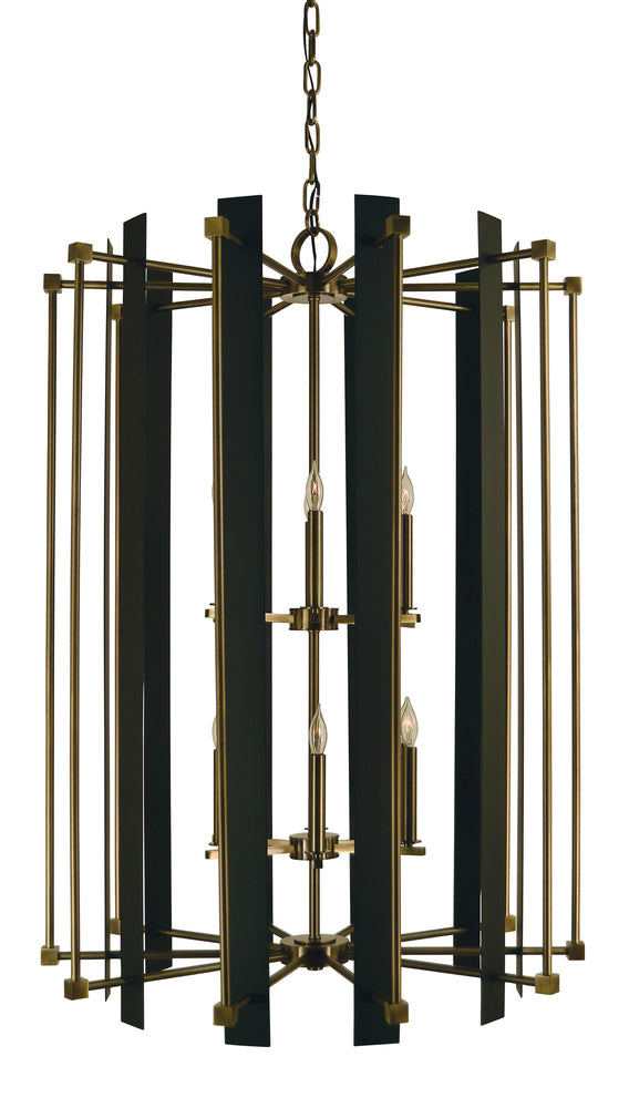 Framburg Lighting Louvre Entry Chandelier