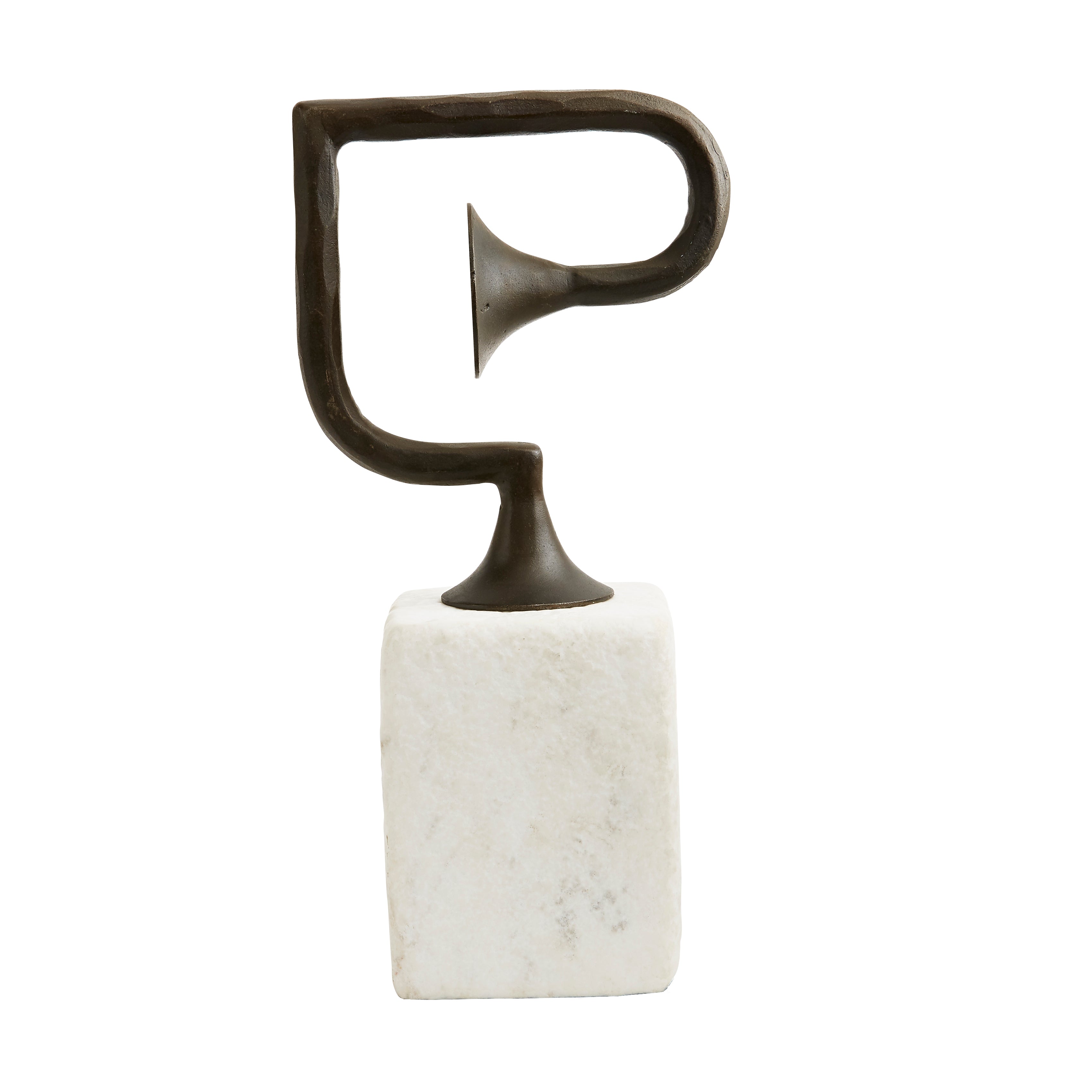 Arteriors Inglewood Small Sculpture 4861 Sculpture Cyan Design   