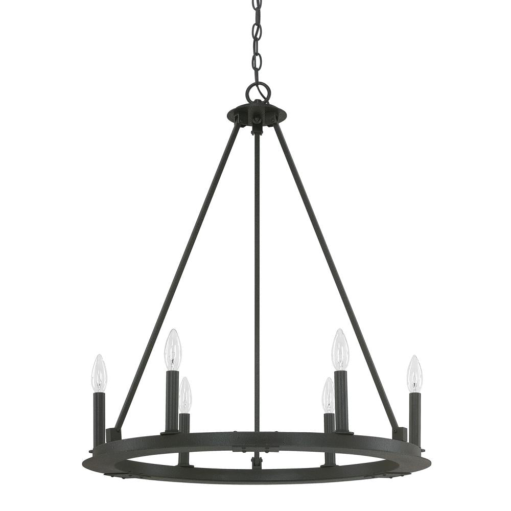 Capital 6 Light Chandelier 4916