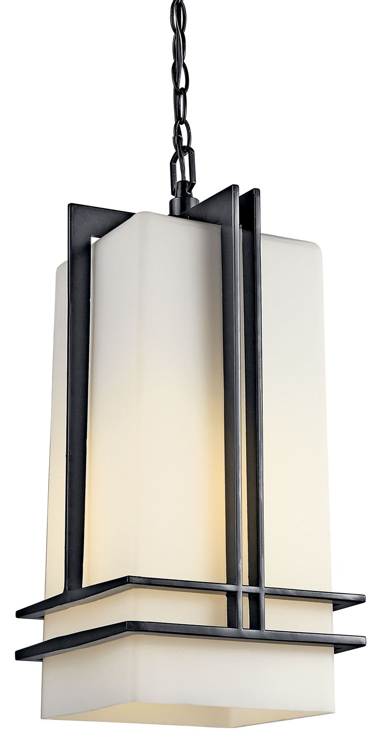 Kichler Tremillo  Outdoor Hanging Pendant Outdoor Hanging Lights Kichler Black 6.5x17 