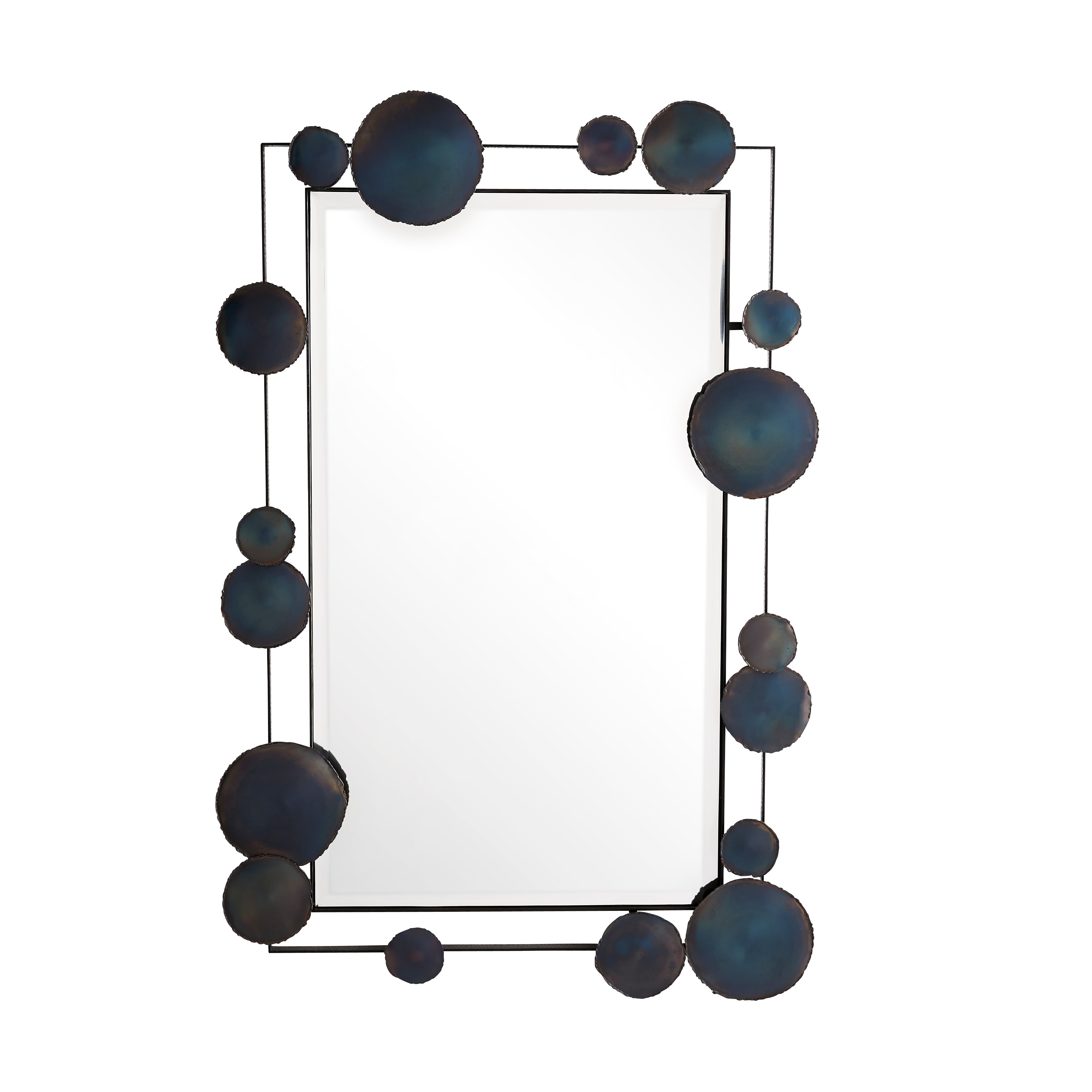 Arteriors Kensey Rectangular Mirror 4924 Decorative Mirrors Arteriors   