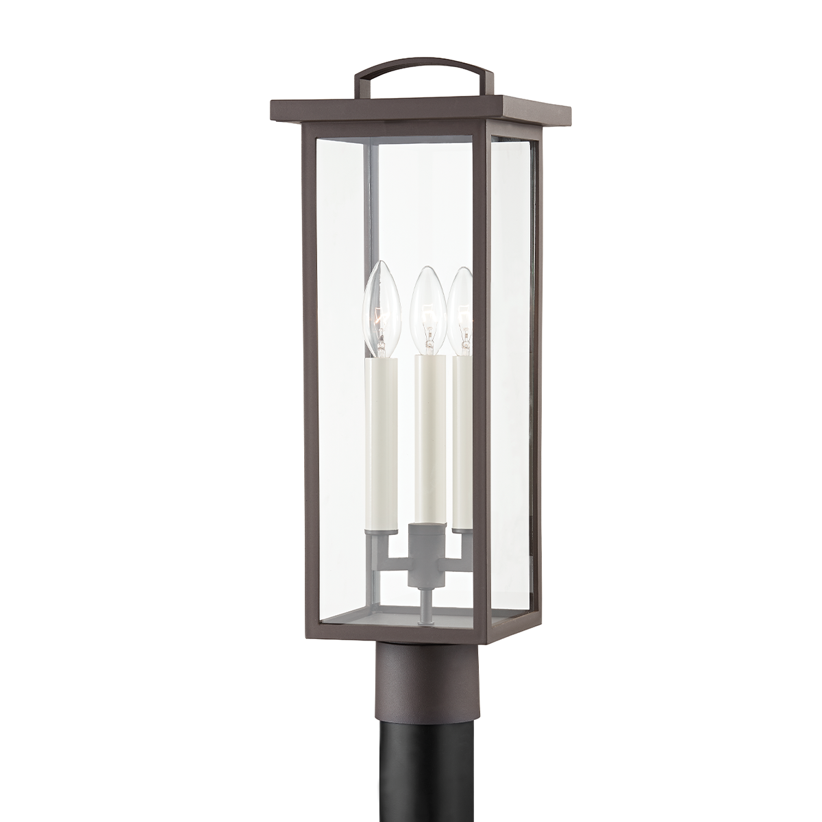 Troy EDEN 3 LIGHT EXTERIOR POST P7524 Outdoor l Post/Pier Mounts Troy Lighting   