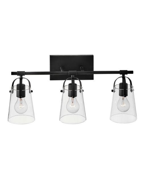 HINKLEY FOSTER Three Light Vanity 5133 Vanity Lights Hinkley   